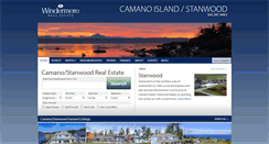 Desktop Screenshot of camanorealestate.com